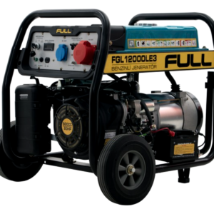 Бензинов генератор за ток 9 kW (12 kVA) FGL 12000LE3 с AVR електрически стартер – Трифазен