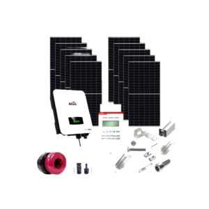Монофазна OnGrid мрежова фотоволтаична система 7 kW Afore + Конструкция