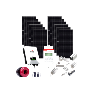 Монофазна OnGrid мрежова фотоволтаична система 8 kW Afore + Конструкция