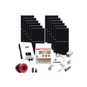 Трифазна OnGrid мрежова фотоволтаична система 5.8 kW Afore + Конструкция