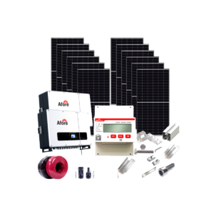 Трифазна OnGrid мрежова фотоволтаична система 120 kW Afore + Конструкция