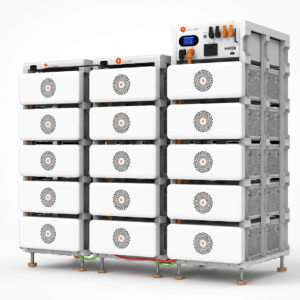 Високоволтова батерия Felicity FLH-E60 61.44 kWh с трифазен хибриден инвертор Felicity 50 kW