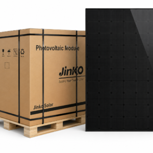 36 бр. Монокристален соларен панел Jinko 435W N-Type Full Black — палетна опаковка