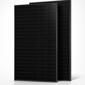 Монокристален соларен панел Jinko 435W N-Type Full Black — лице и гръб
