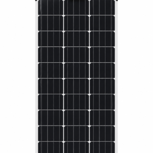 Гъвкав фотоволтaичен монокристален панел Solarfam 100W — лицева страна