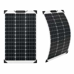 Гъвкав соларен монокристален панел Solarfam 50W — лицева страна