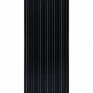 Монокристален соларен панел Solarfam 100W — страничен изглед
