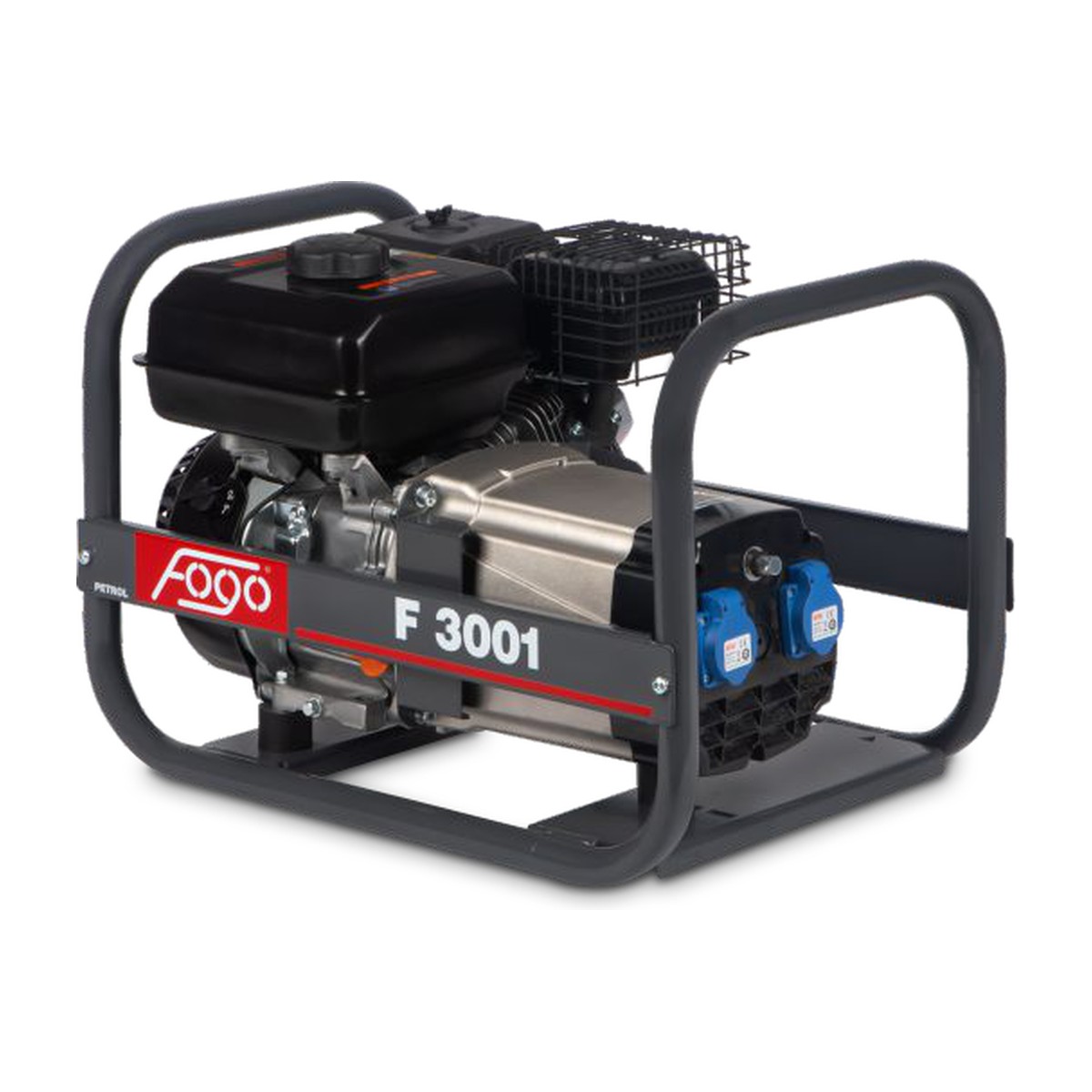 Бензинов генератор FOGO F3001 — 3.0 kW монофазен, двигател Rato R210