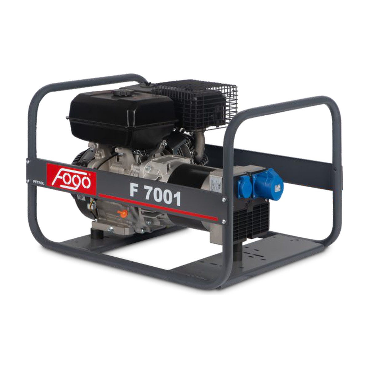 Бензинов генератор FOGO F7001 — 6.2 kW монофазен, двигател Rato R420