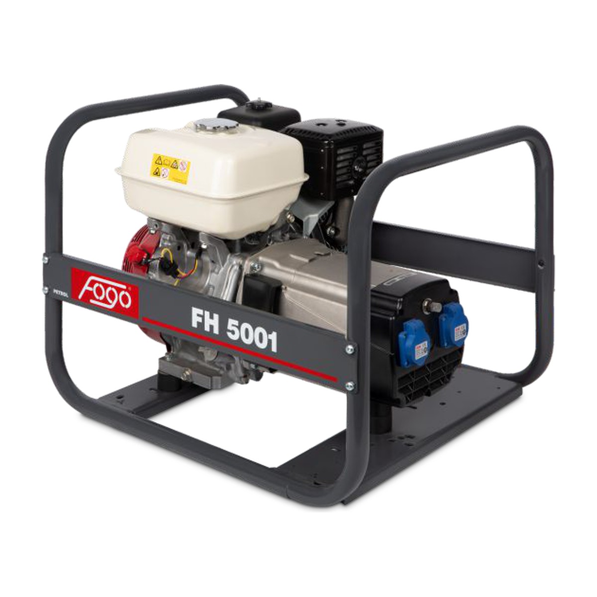Бензинов генератор FOGO FH5001 — 4.2 kW монофазен, двигател Honda GX270