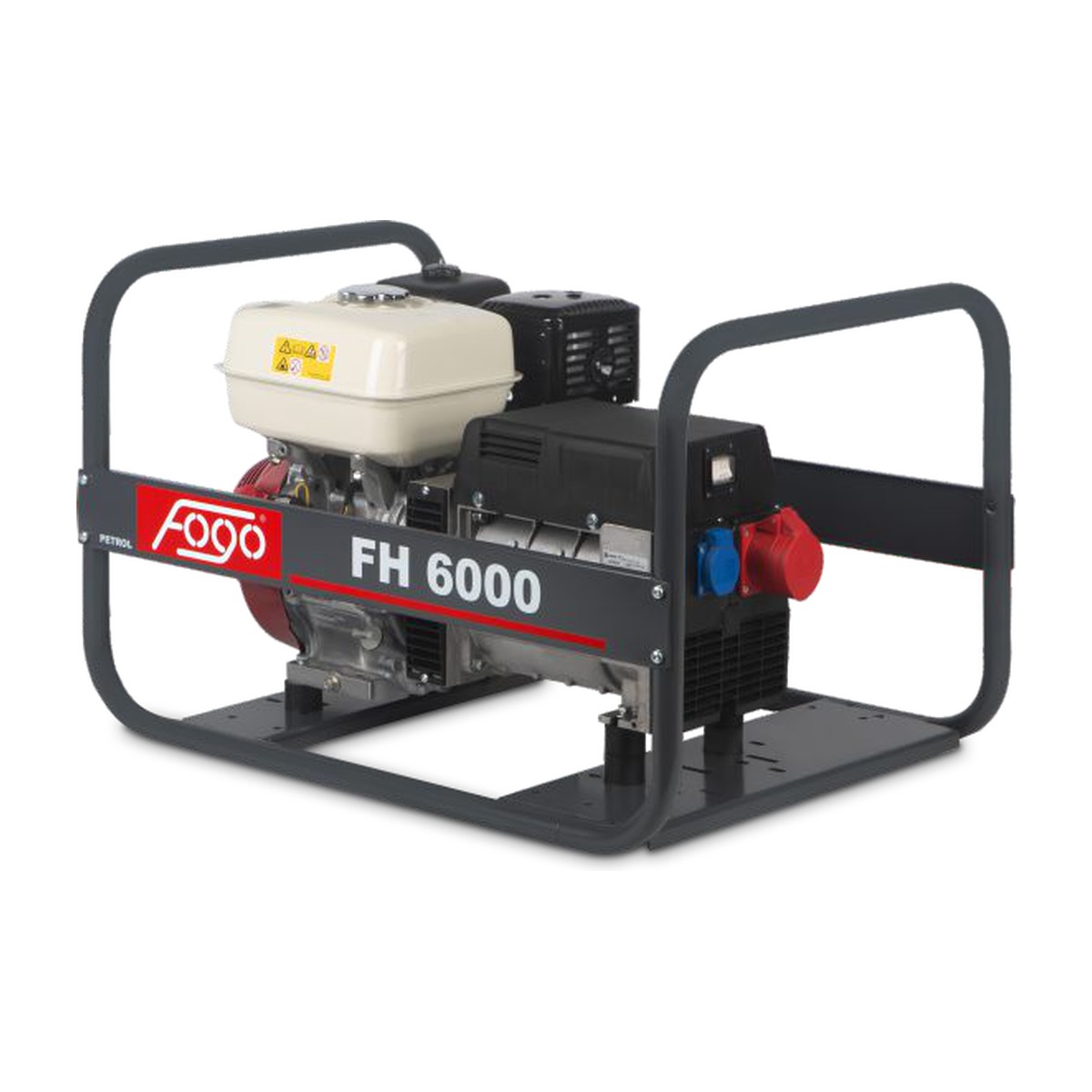 Бензинов генератор FOGO FH6000 — 5.5 kVA трифазен, двигател Honda GX270