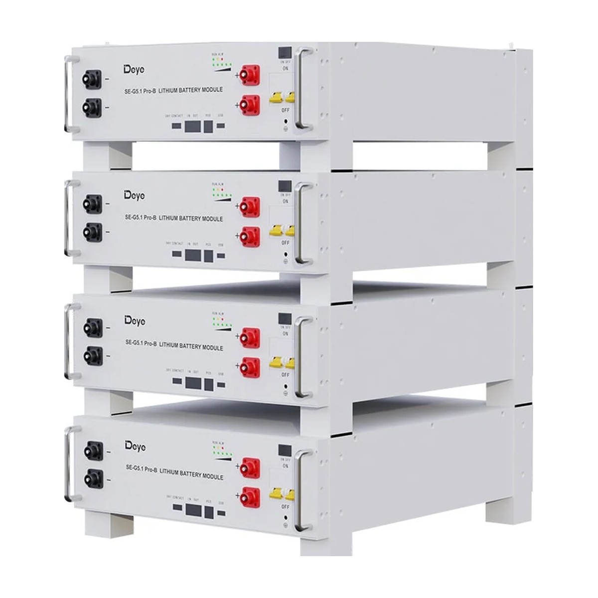 Нисковолтова LiFePO4 батерия Deye SE-G5.1 Pro-B 5.12 kWh (48 V, рак монтаж)