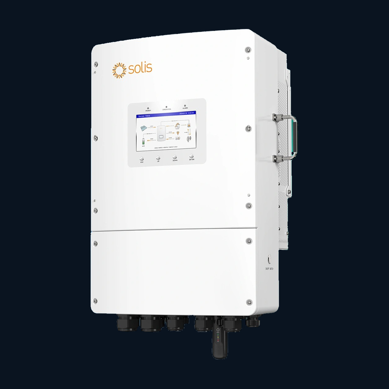 Трифазен хибриден инвертор Solis 12 kW S6-EH3P12K02-NV-YD-L