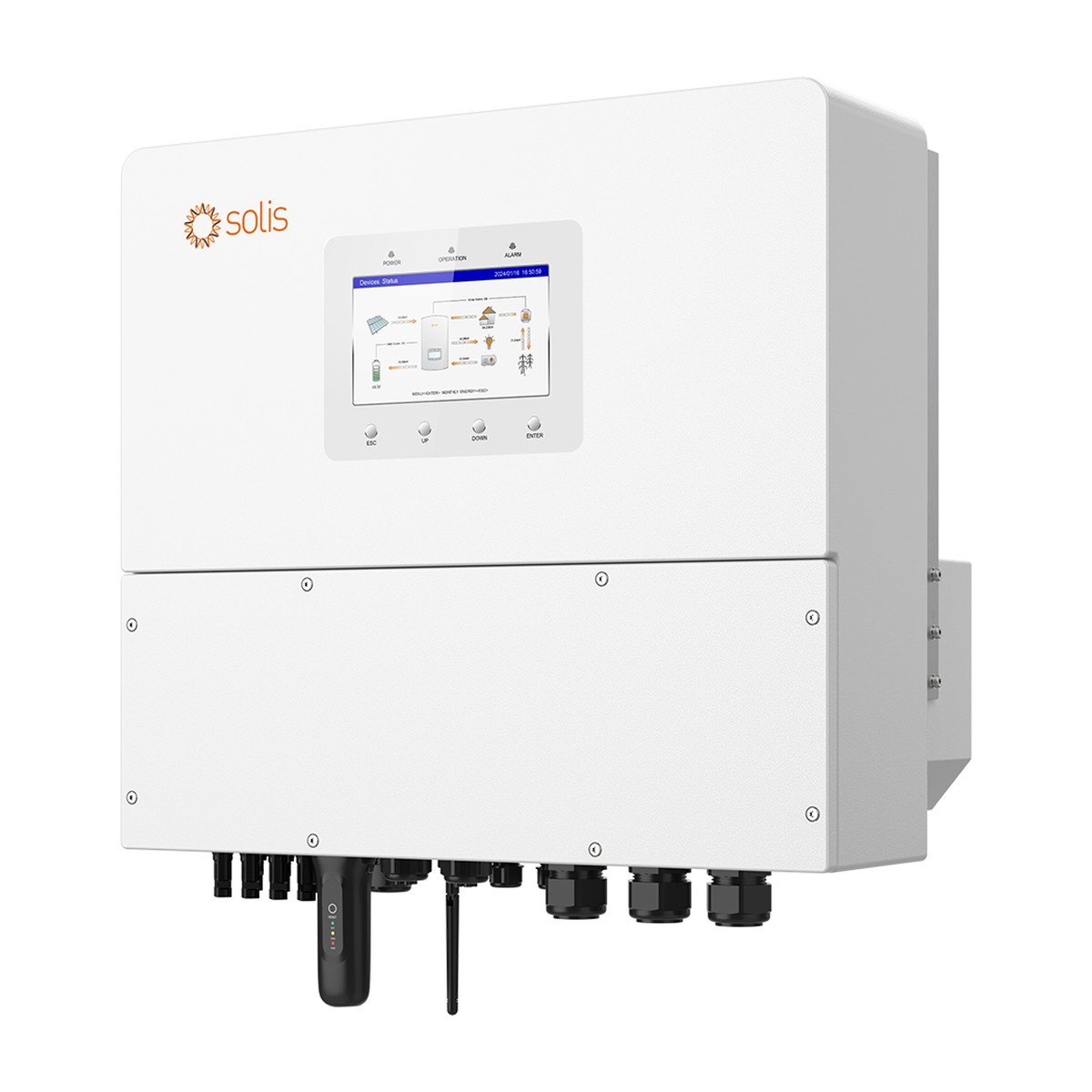 Трифазен хибриден инвертор Solis 15 kW S6-EH3P15K-H