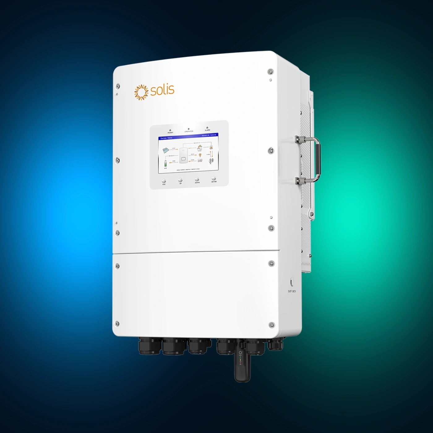 Трифазен хибриден инвертор Solis 15 kW S6-EH3P15K02-NV-YD-L