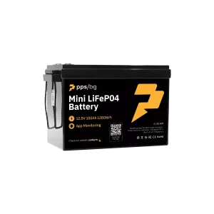 12,8V 100Ah/4,22kW/h Mini LiFePO4 батерия с Bluetooth и LCD1